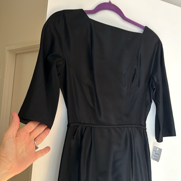 Vintage 1955 Leslie Fay original Audrey Hepburn classic cocktail dress S - Picture 4 of 11